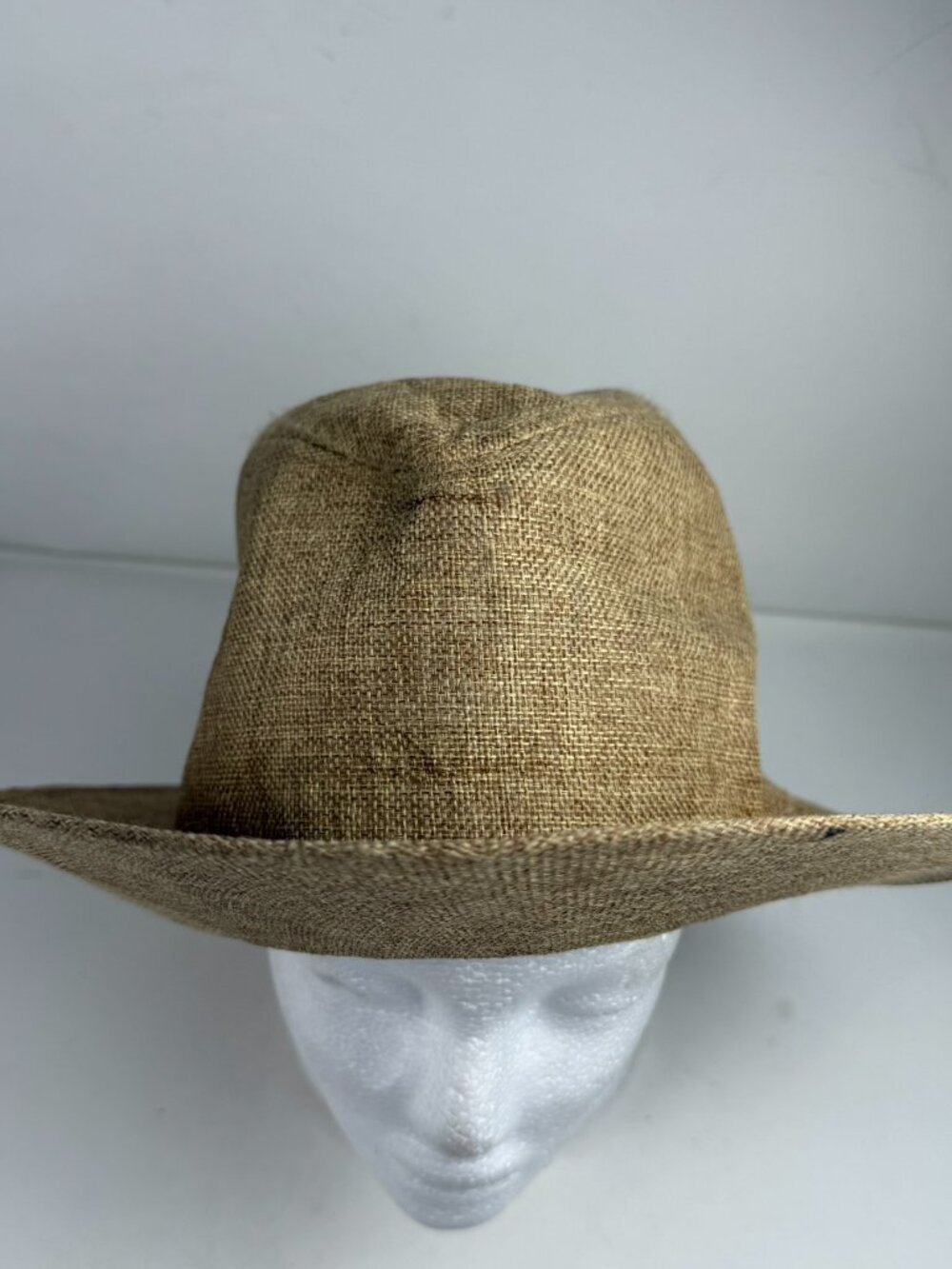 Jacobson Hat Safari Explorer Outback Sun Hat Wide Brim Brown Tan Costume